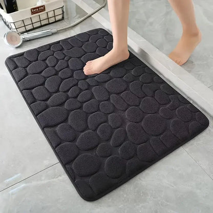 Non Slip Bathroom Mat – Absorbent Quick Drying Bath Floor Mat