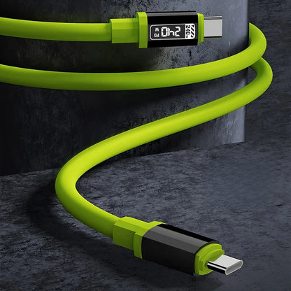 240W USB Type C Fast Charge Cable USB To USB-C Data Cable Type C Super Fast Charging Date Wire For iPhone Samsung Huawei Xiaomi
