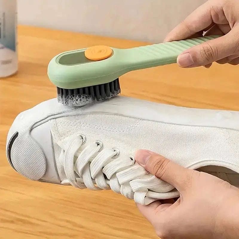 Liquid Shoe Cleaning Brush – Soft Bristle Scrub Brush