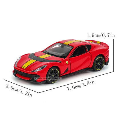 1:64 Diecast Car Model – Metal Collectible with Lights & Sound
