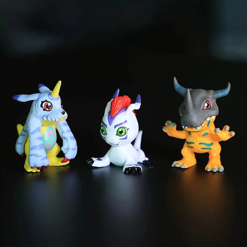9 Piece Anime Figure Set – Mini PVC Collectible Models
