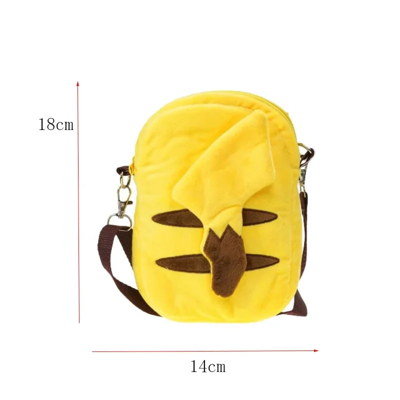 Anime Plush Backpack – Soft Character Shoulder Bag for Kids