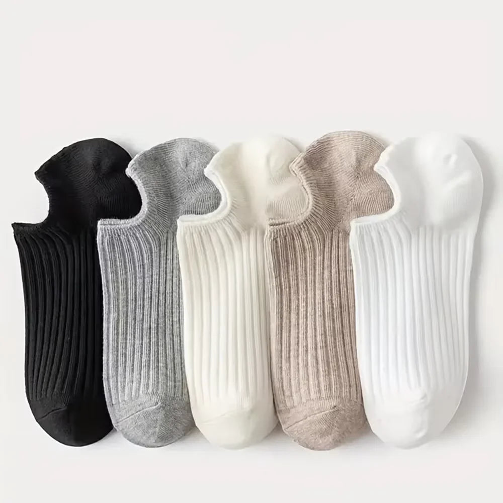 5/10/20 Pairs Women Cartoon Teddy Bear Patterned Ankle Socks Versatile Fashionable Creative Breathable Comfortable Casual Socks
