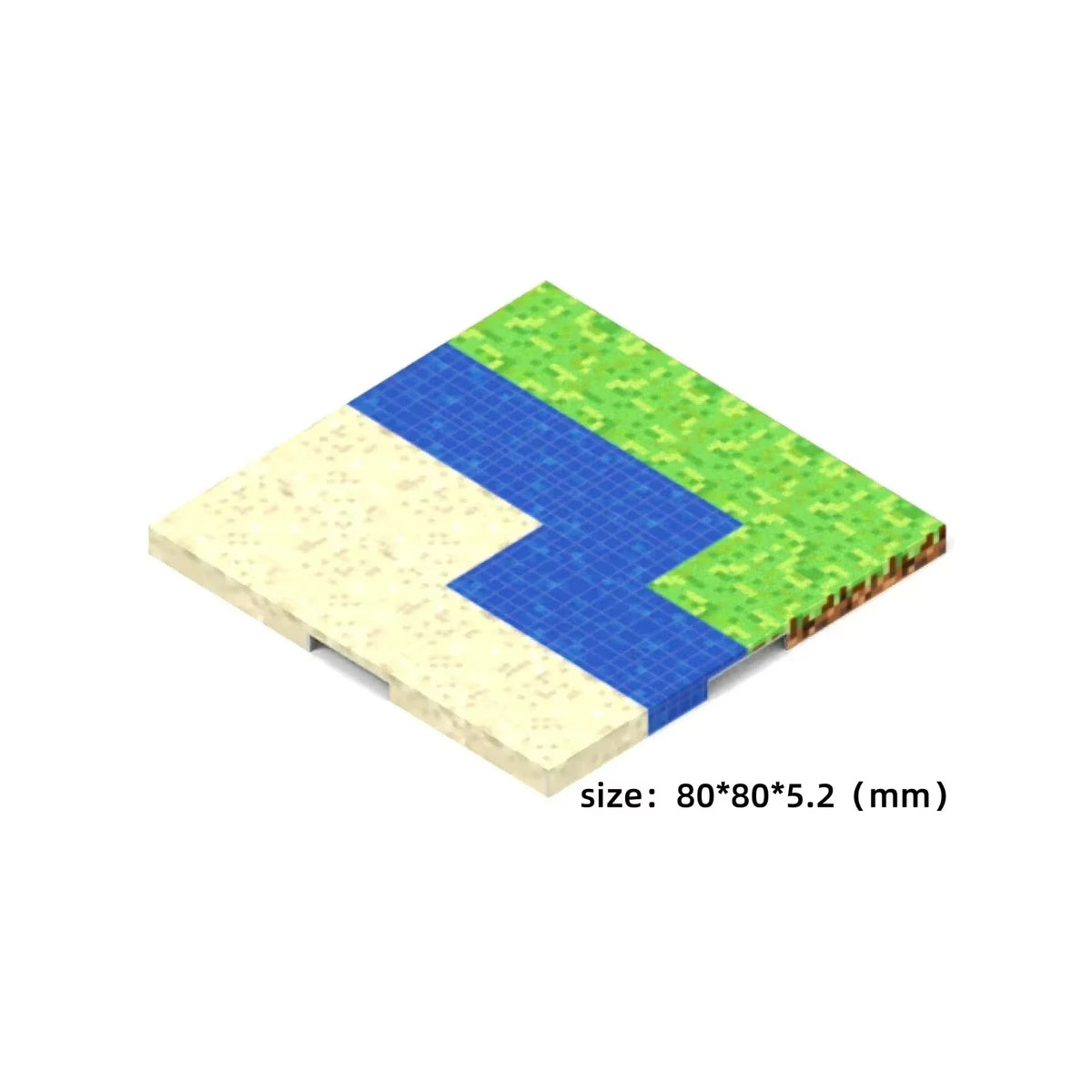 Magnetic Building Block Base Plate for Creative Construction