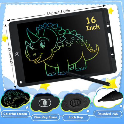 6.5/8.5/10/12/16 Inch LCD Writing Tablet Electronic Drawing Board Doodle Sketchpad Handwriting Pad Toys for Kids Birthday Gifts