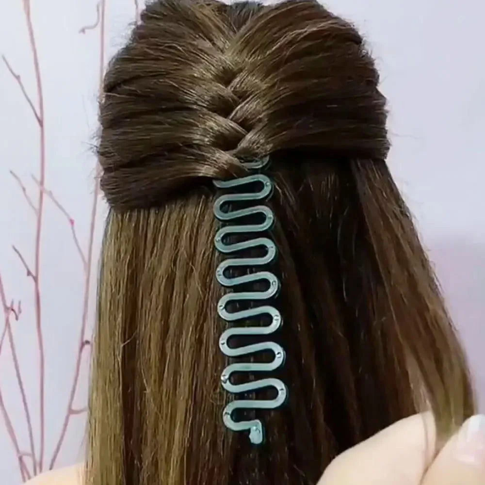 Hot SellingHair Braiding Tool for Women Easy Bun & Braid Styling