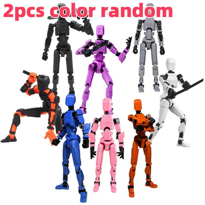 Multi-Jointed Robot Action Figure – Movable Poseable Model