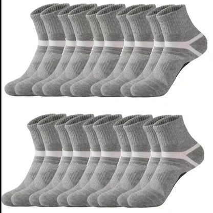 3 Pairs Men's Socks Hiking Black Sports Basketball Socks Casual Soft Running Summer Absorb Sweat Breathable Male Sokken Gifts