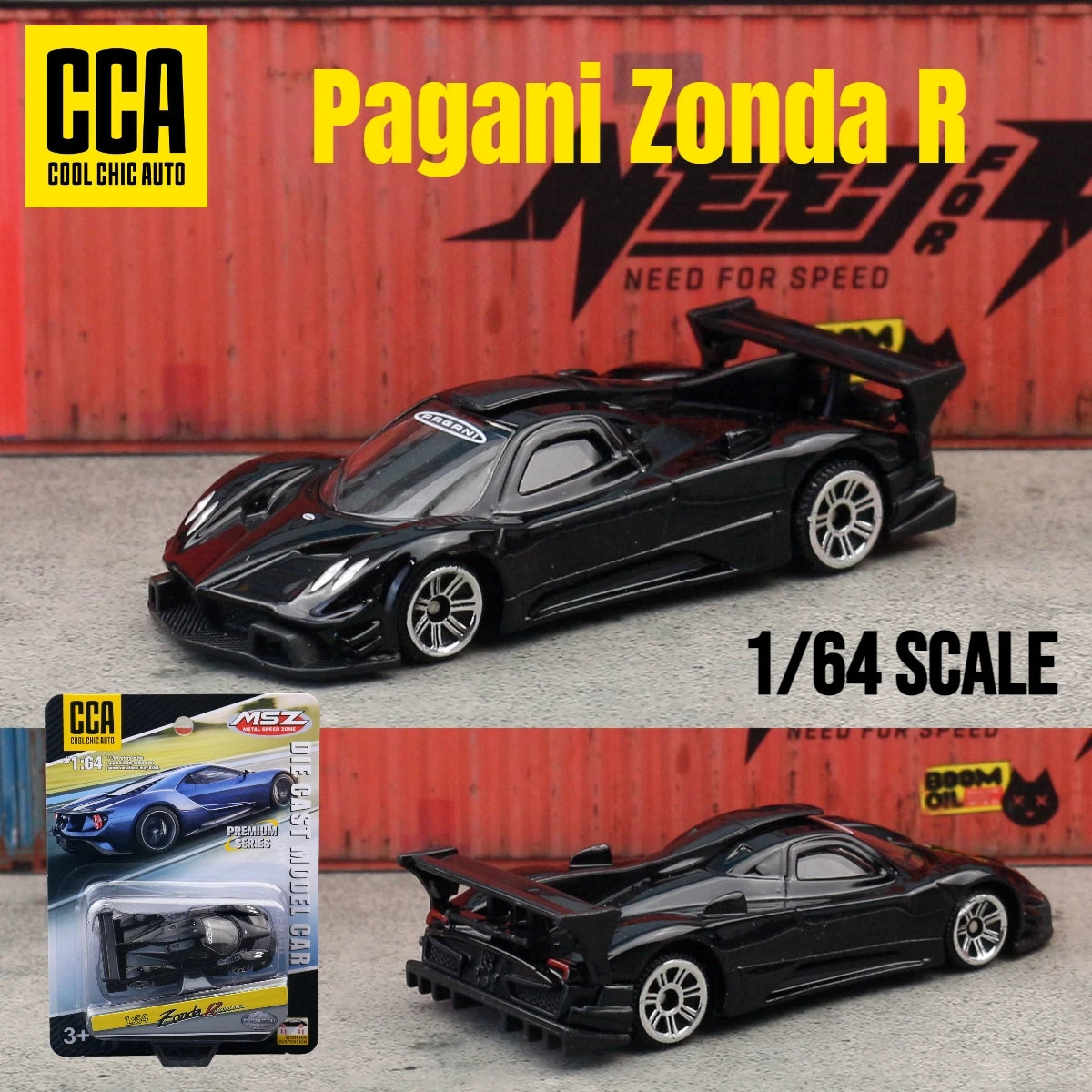 1/64 Diecast Car Model – Detailed Collectible for Display