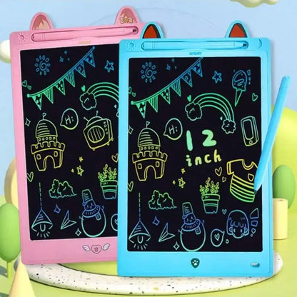 LCD Writing Tablet for Kids – Reusable Drawing & Doodle Board