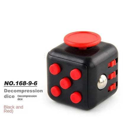 Fidget Dice – Solid Color Decompression Fingertip Anti-Stress Toy