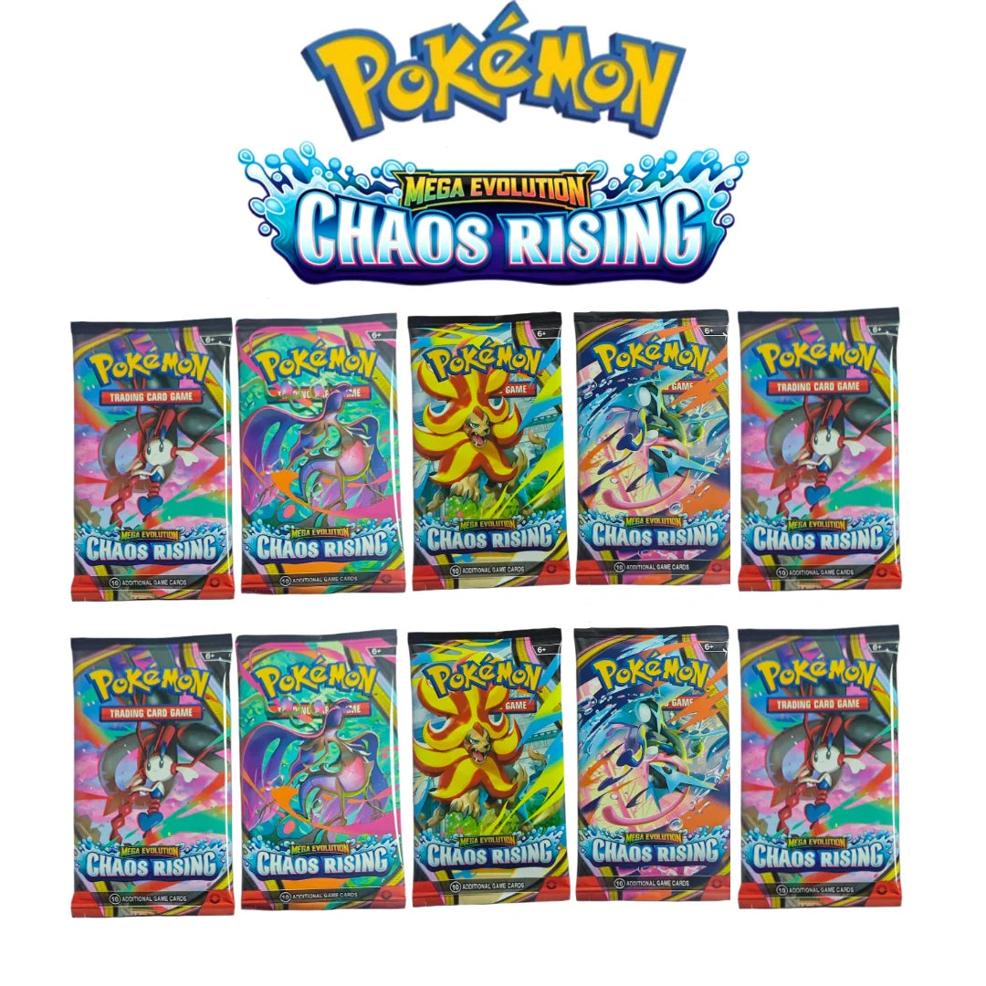 English Trading Card Booster Pack – Sealed Collectible Game Cards