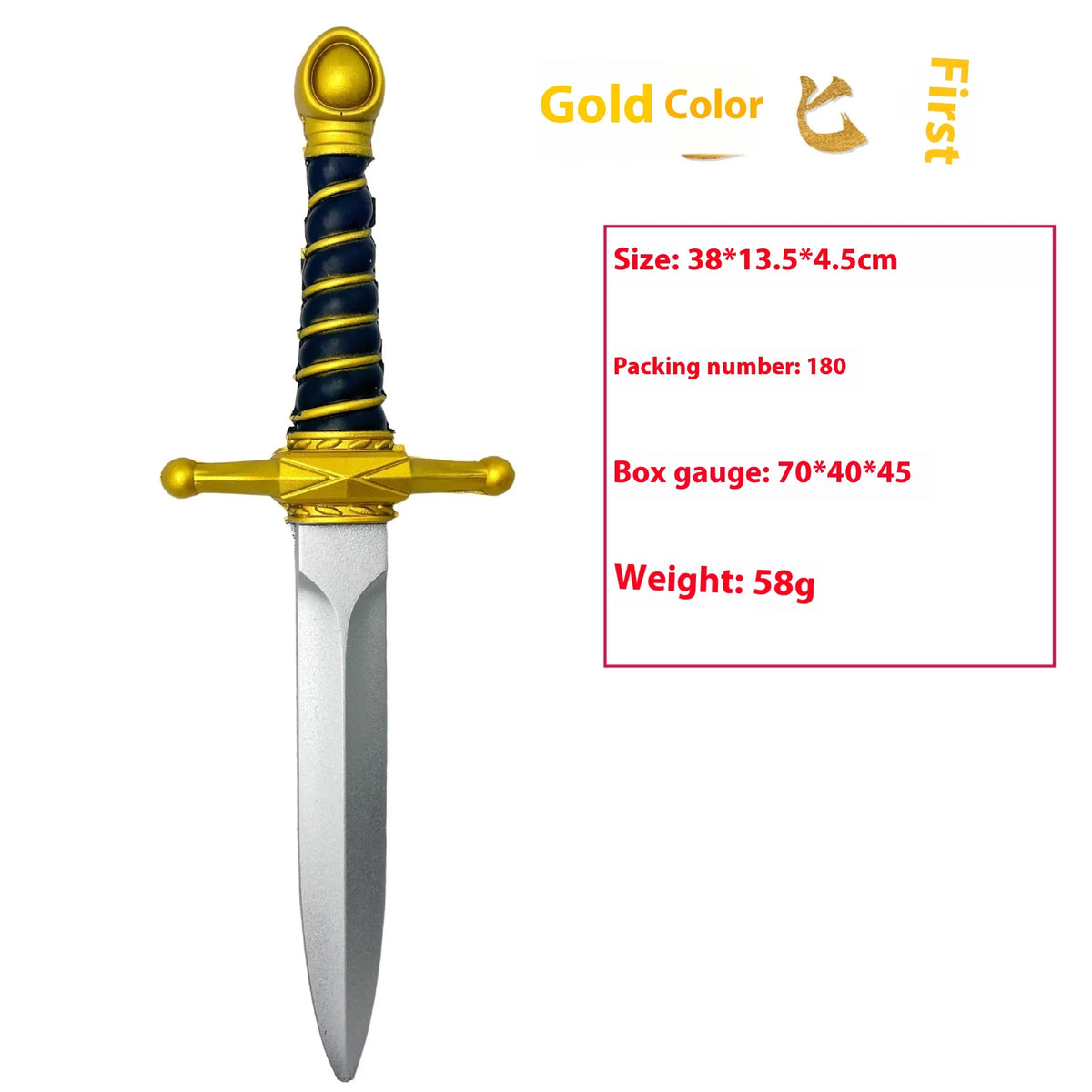 Foam Sword Prop Soft Halloween Cosplay Party Toy 38cm