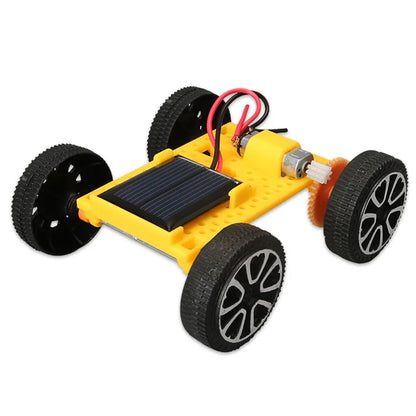 Solar Car Model Kit – DIY Wooden Science & Education Project