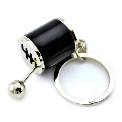 Turbocharger Car Keychain – Metal Gear Shifter Keyring