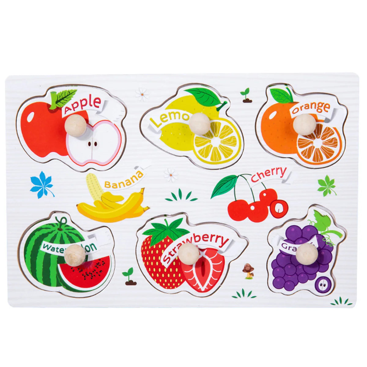 Wooden Animal Jigsaw Puzzle for Kids – Educational Puzzle Toy