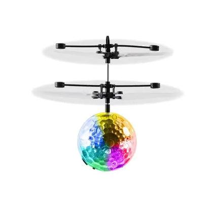 Gesture Control Flying Ball Toy – LED Hand Controlled Hover Ball