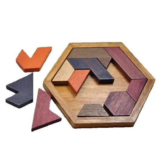 Wooden Geometric Puzzle