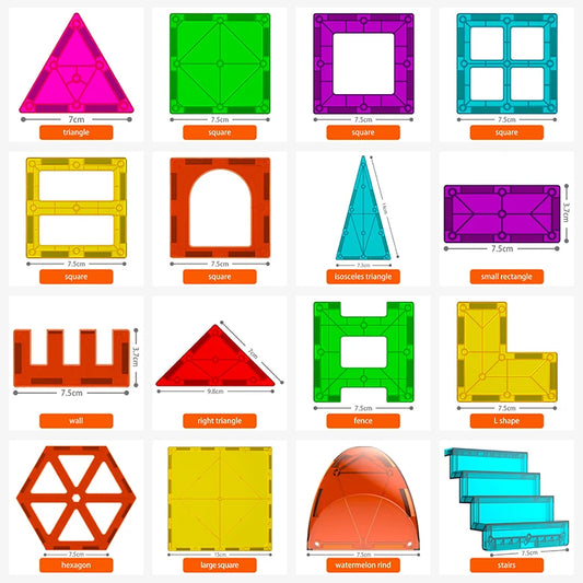 Magnetic Building Blocks