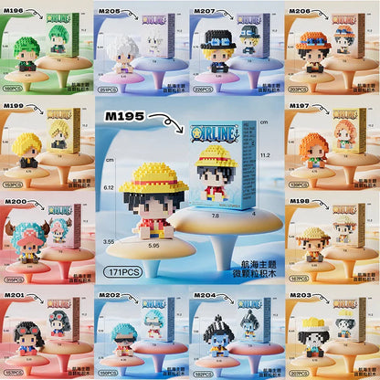 Mini Brick Assembly Model – 3D Building Block Figure