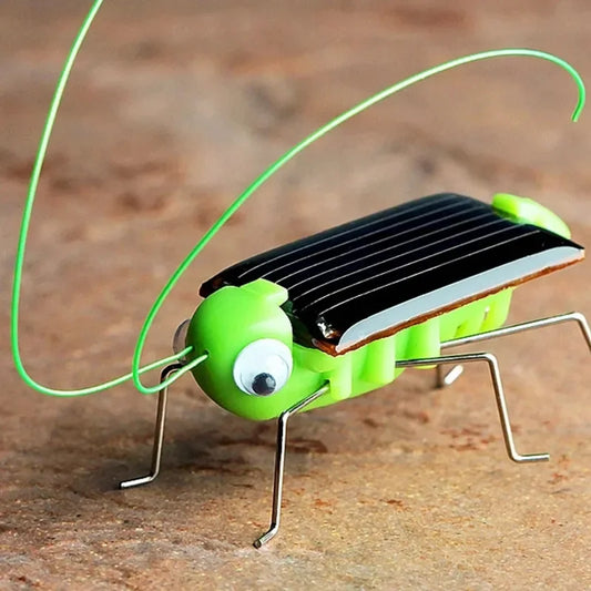 Solar Powered Grasshopper Toy – Moving Insect Science Learning Toy