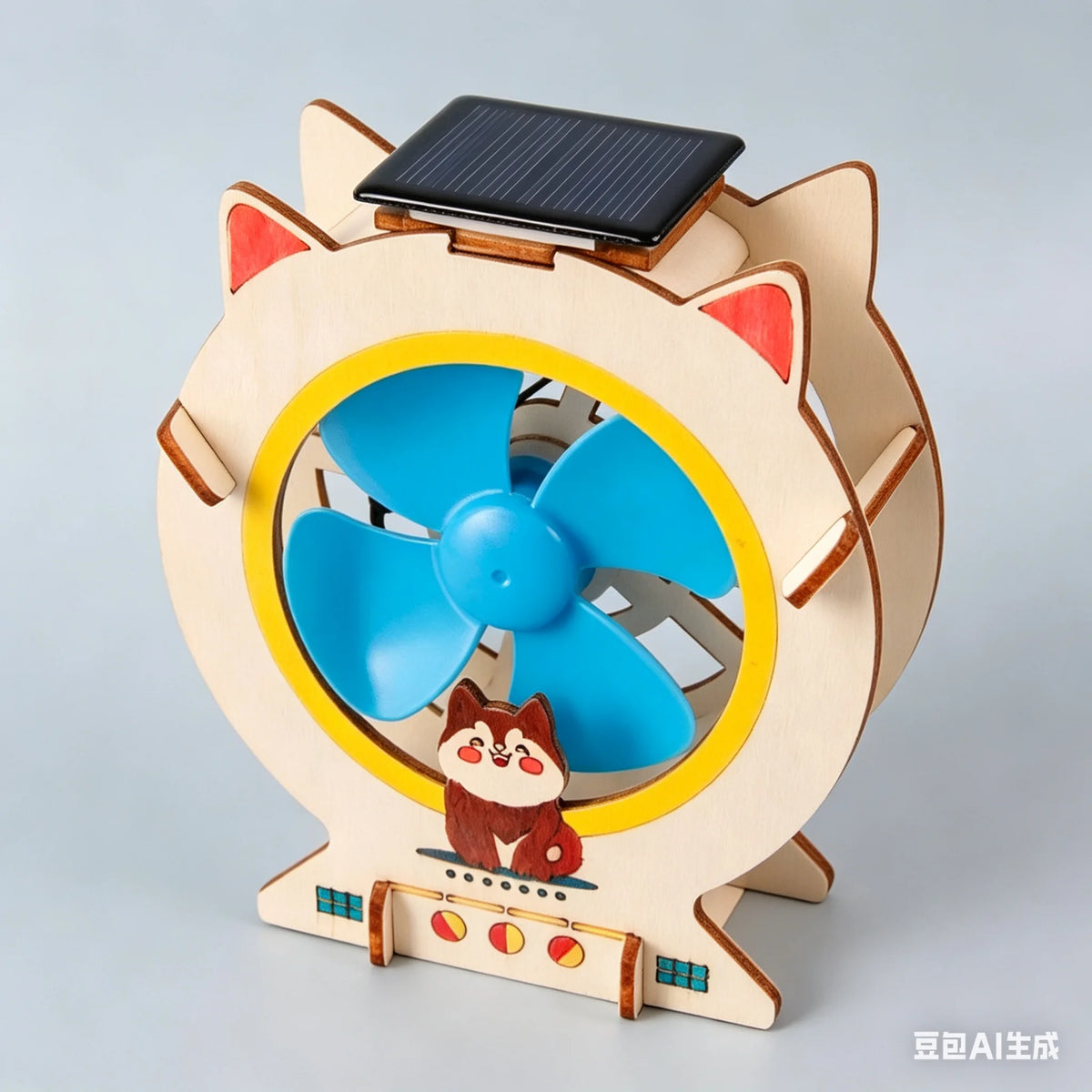 Solar Car Model Kit – DIY Wooden Science & Education Project