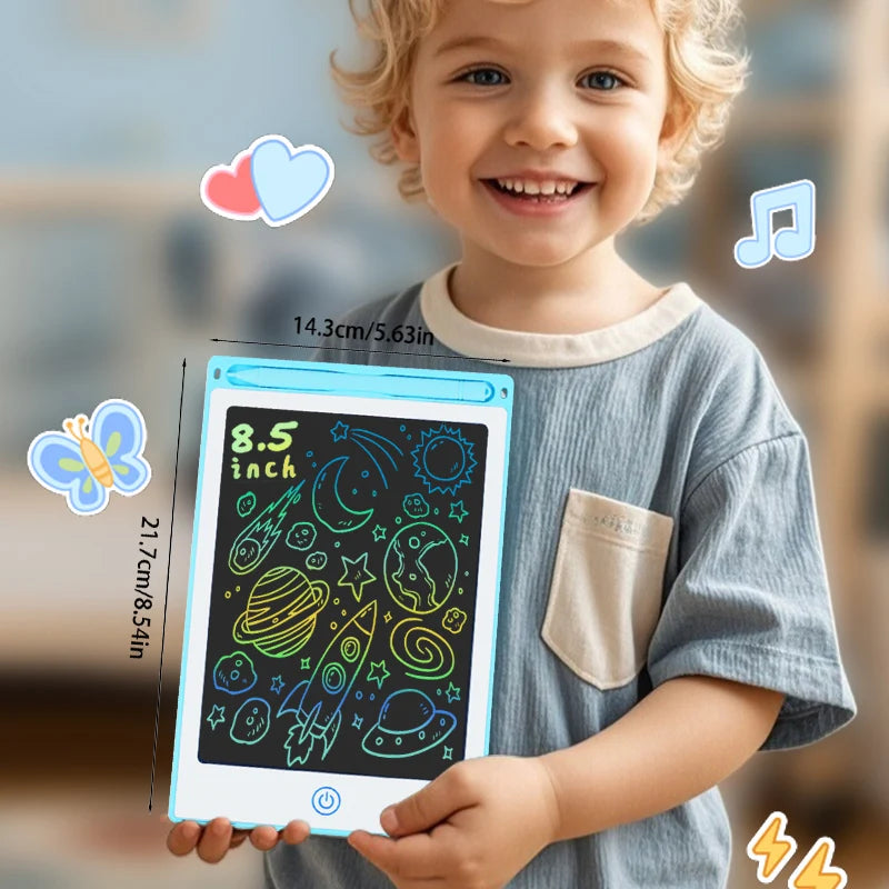 LCD Writing Tablet for Kids – Reusable Drawing & Doodle Board