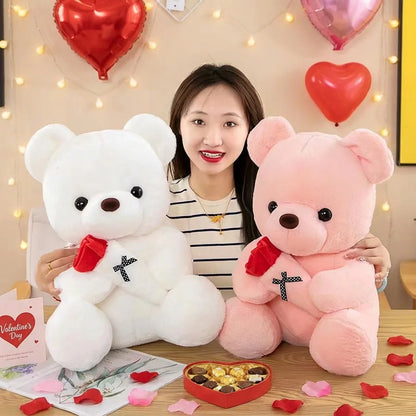 Rose Bear Plush