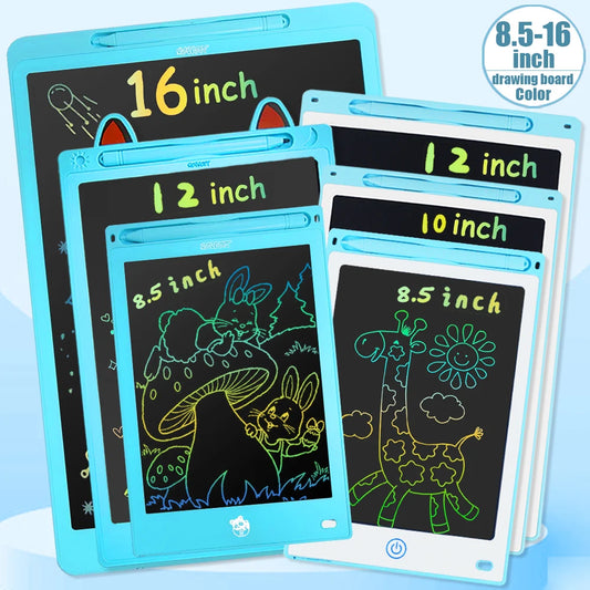 LCD Writing Tablet for Kids – Reusable Drawing & Doodle Board