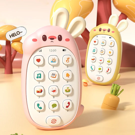 Baby Toy Phone with Music and Interactive Buttons for Infants