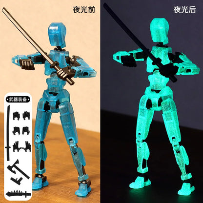 Multi-Jointed Robot Action Figure – Movable Poseable Model