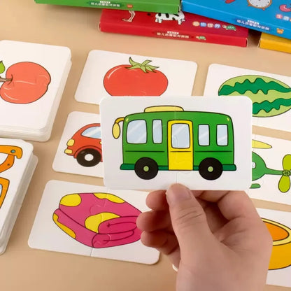 Animal Matching Puzzle for Kids – Educational Picture Card Game