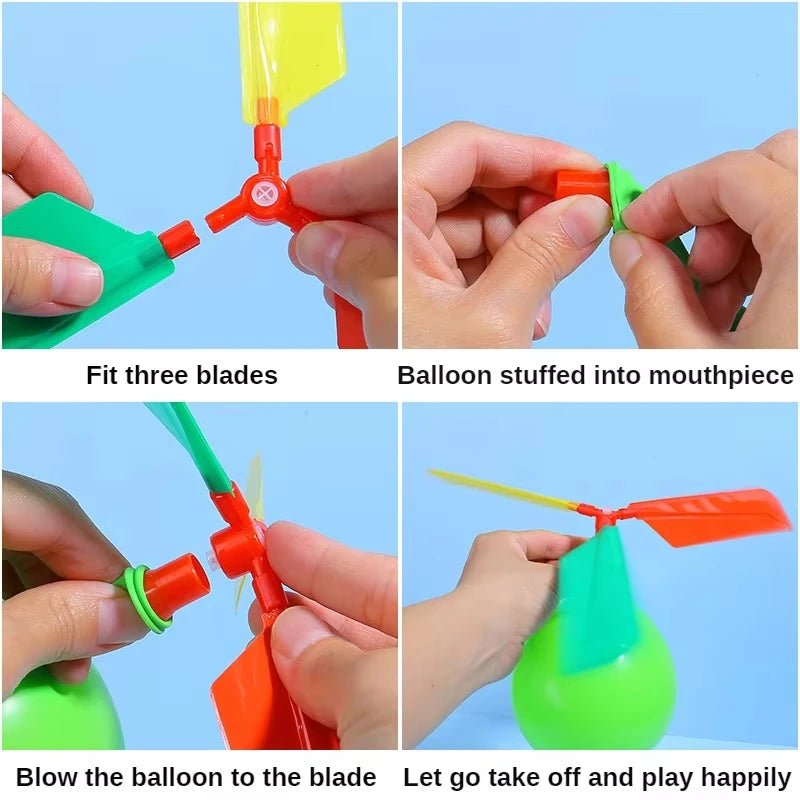 Balloon Helicopter Toy