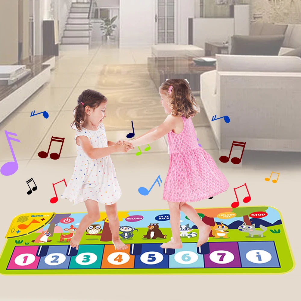 Piano Mat for Kids – Musical Floor Playmat for Ages 3–6