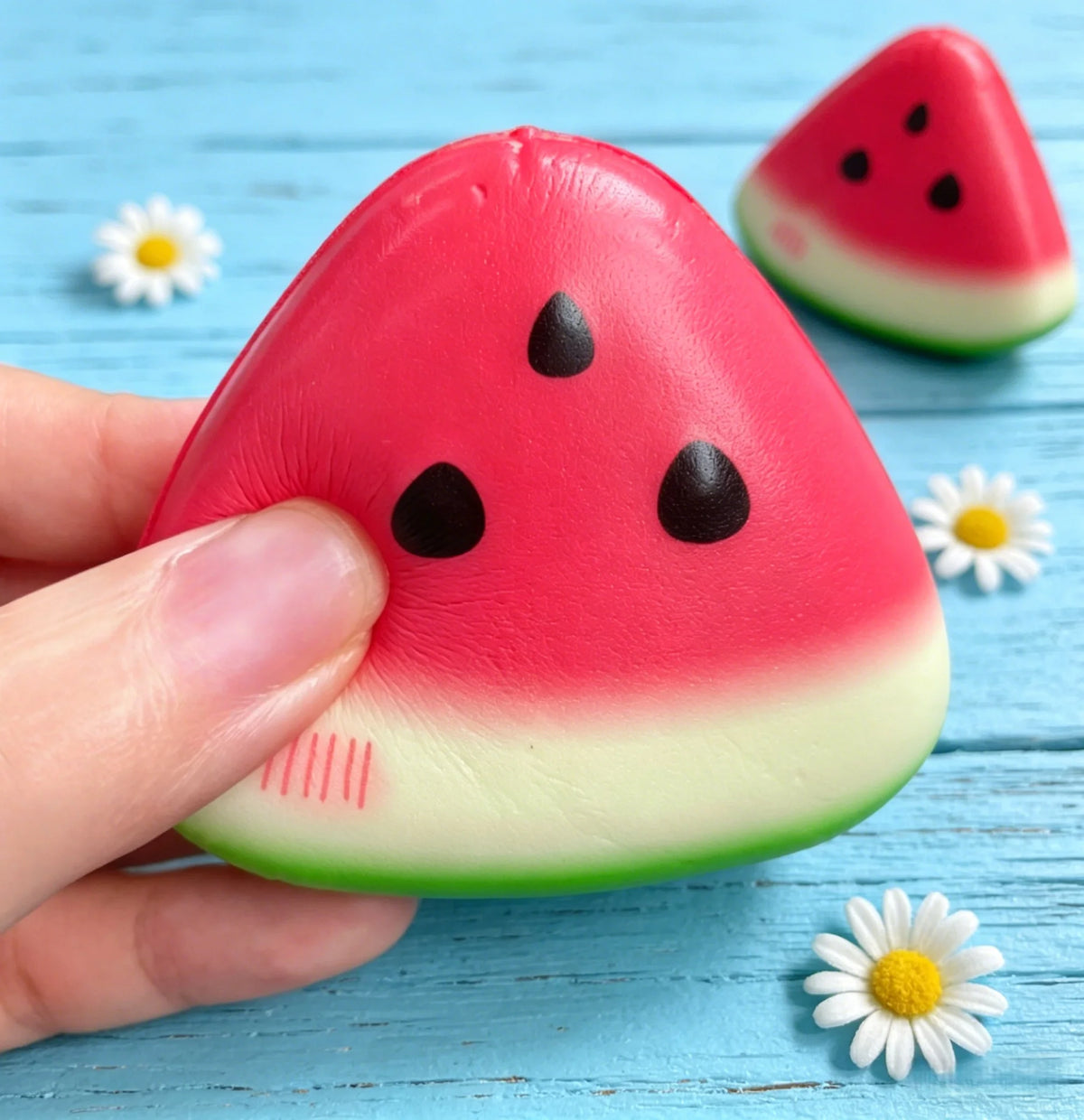 Watermelon Squishy Fidget Toy – Slow Rising Squeeze Stress Toy