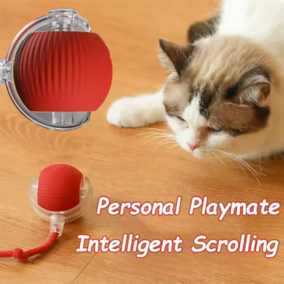 Interactive Dog Ball Toy – Automatic Obstacle Avoidance Pet Ball