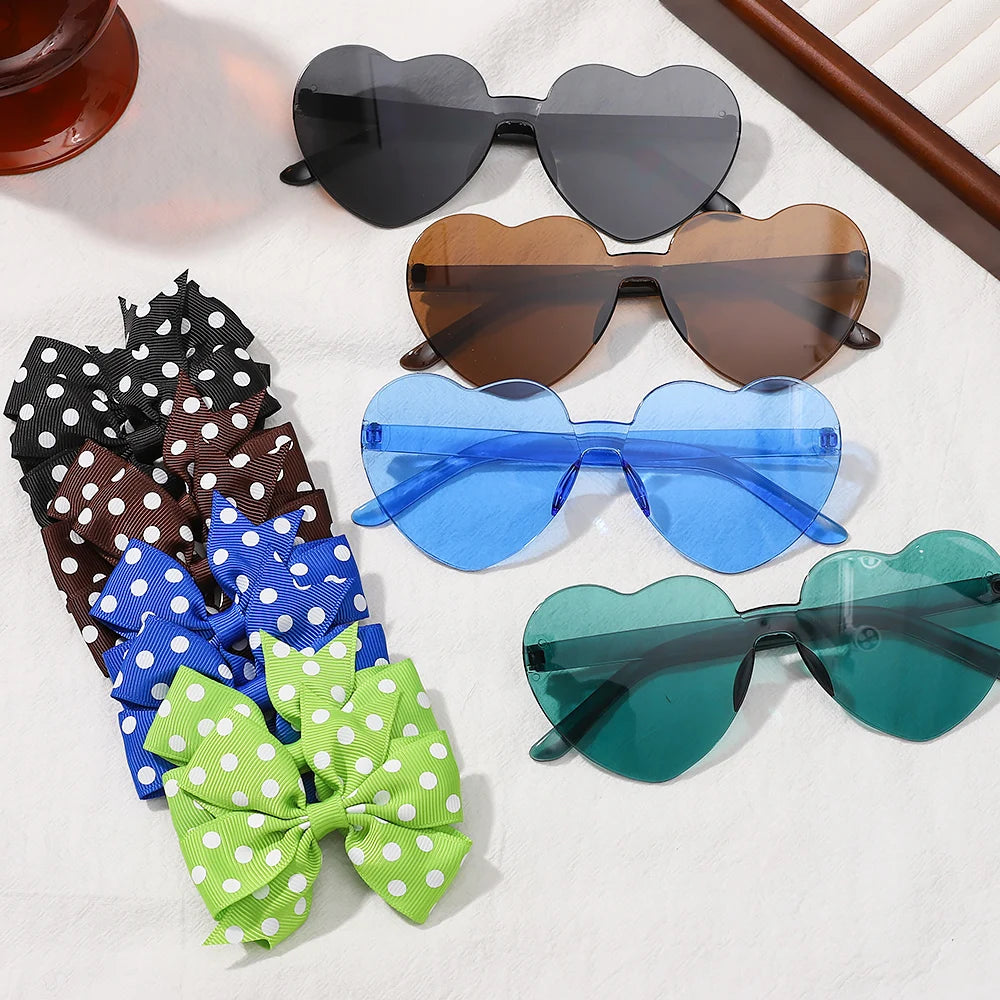 Girls Hair Bow Clips