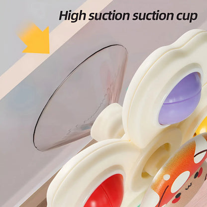 Suction Cup Spinner Toy – Rotating Baby Sensory Play Toy 3PCS