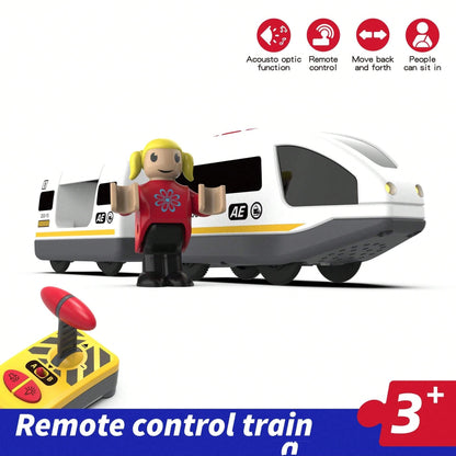 Magnetic Slot Car for Wooden Train Tracks Diecast Railway Toy