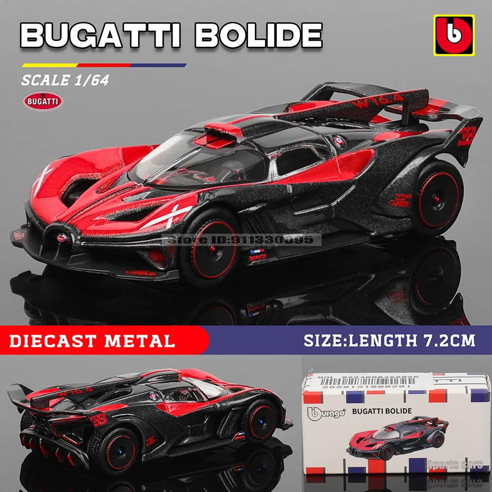 1:64 Diecast Car Model – Metal Scale Collectible for Display