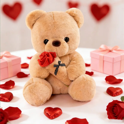 Rose Bear Plush