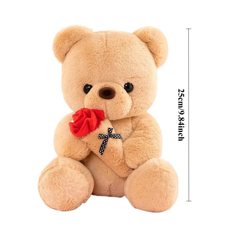 Rose Bear Plush
