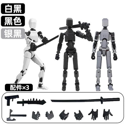 Multi-Jointed Robot Action Figure – Movable Poseable Model