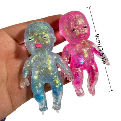 Stress Relief Squishy Baby Toy – Squeeze Fidget Desk Toy