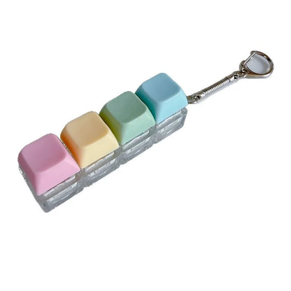 Keyboard Fidget Toy – Portable Keychain Stress Relief Toy