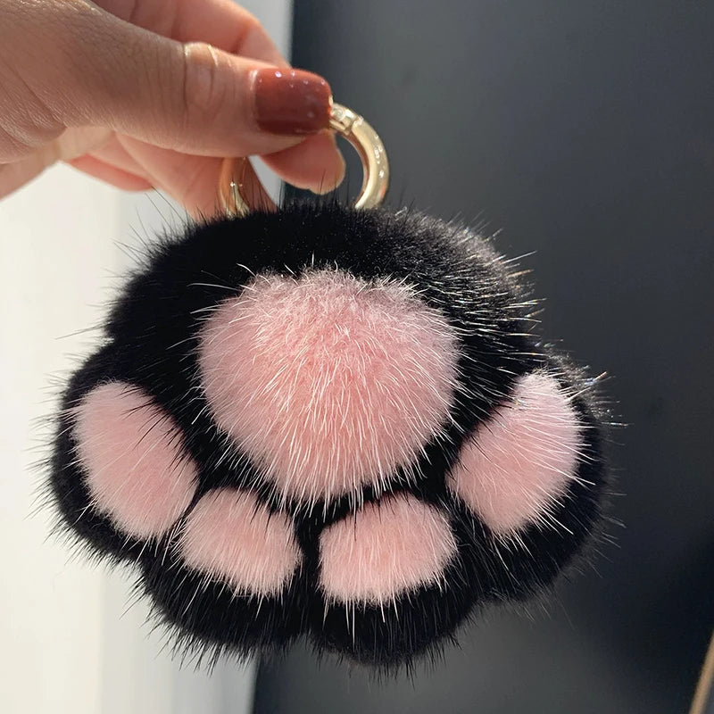 Cat Paw Keychain
