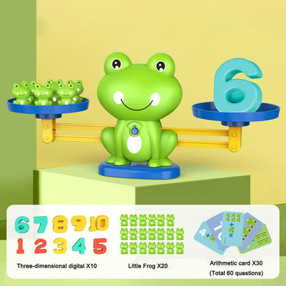 Frog Balance Math Toy – Educational Addition & Subtraction Game