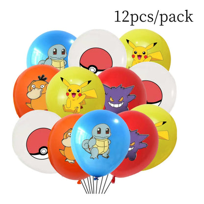 Cartoon Birthday Party Supplies – Tableware & Decorations Set