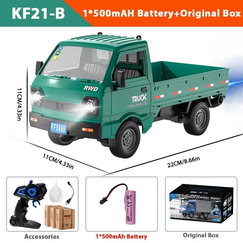 1:16 Scale RC Climbing Truck with Spray, Drift and LED Lights