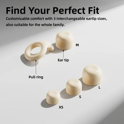 Silicone Earplugs for Swimming Sleep Cancel Noise Slow Rebound Reduction-Soundproof Reduce Disturbances -Quality loop Earplugs